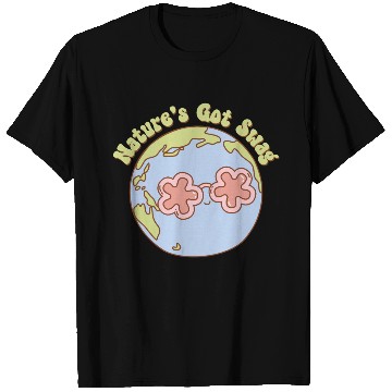 Discover Nature's got Swag Retro Earth Mascot T Shirts