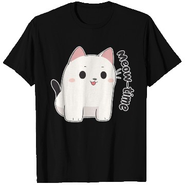 Discover Meowtime Cat Pet Style T Shirts