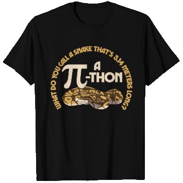 Discover Math Pun Pi-thon Funny Snake Mathematics Meme T Shirts