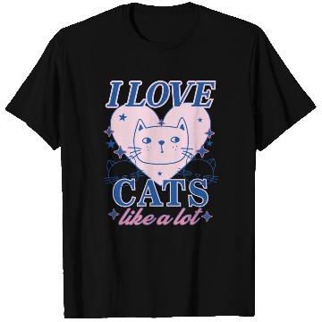 Discover I LOVE CAT, CAT LOVERS T Shirts