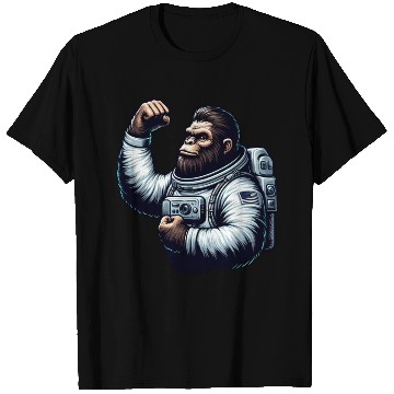 Discover Astronaut Monkey Chimpanzee Gorilla T Shirts