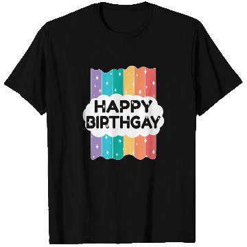 Discover Happy Birthgay Lgbtq Rainbow T Shirts