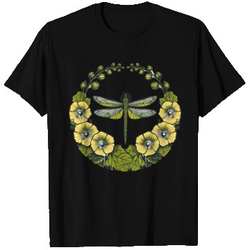 Discover Green Dragonfly T Shirts