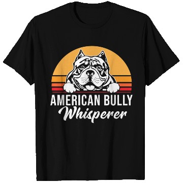 Discover Live Love Bark Retro Vintage American Bully Funny T Shirts
