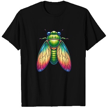 Discover Colorful Cicada T Shirts
