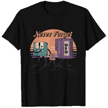 Discover Retro Evolution Of Media Storage-Never Forget T Shirts