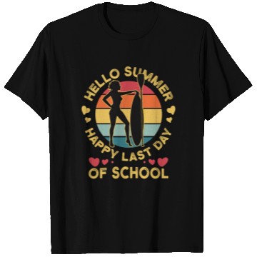 Discover Happy Last Day Of School Teacher Women friend T Shirts