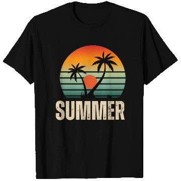 Discover Tropical Serenity: A Sunset Symphony T Shirts
