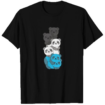 Discover Mascic Flag Pride Lgbtq Cute Panda T Shirts