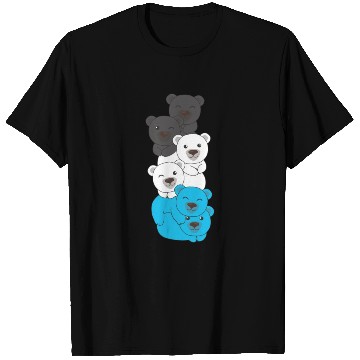 Discover Mascic Flag Pride Lgbtq Cute Bear T Shirts