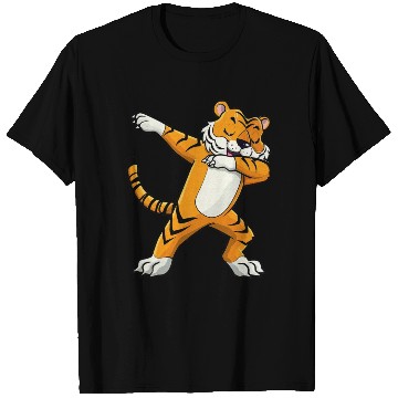 Discover Dabbing Tiger Wildlife Safari Animal Lover T Shirts