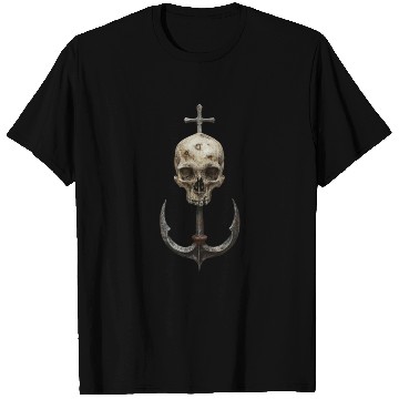 Discover Skull and Anchor T Shirts