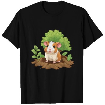 Discover Earth Day Guinea Pig: Vibrant Eco-Friendly Design T Shirts