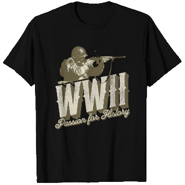 Discover World War 2 - Passion For History T Shirts