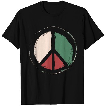 Discover Free Palestine - Peace Symbol T Shirts