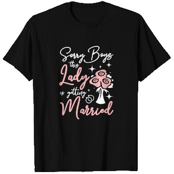 Discover Team Bride This lady Is Getting Married T Shirts