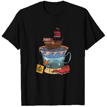 Discover Sea Tea T Shirts