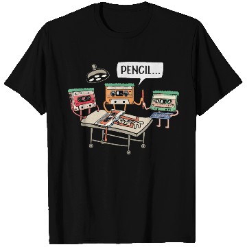 Discover Cassette Tape 80s Music Lover T Shirts