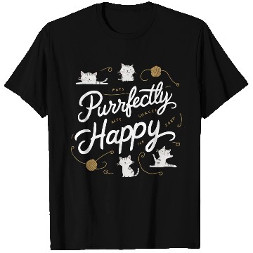 Discover happy cat T Shirts