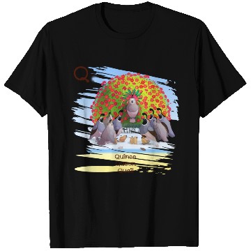 Discover Unique Creative Cute Q Alphabet Quince Queen Quail T Shirts