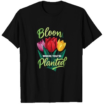Discover Tulips Tulip Flower Yes I Talk To Tulips T Shirts