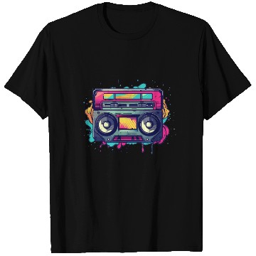 Discover Retro Classic Cassette Tape for a 80s Fan T Shirts
