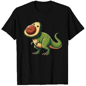 Discover Dino T-Rex Avocado Mythical Creature T Shirts