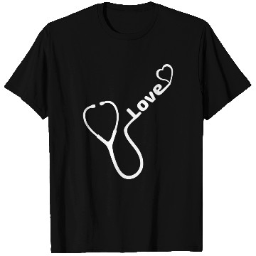 Discover Stethoscope Love Medical Affection T Shirts