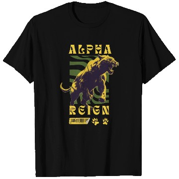 Discover Unleash The Inner Alpha: Fierce Animal Print T Shirts