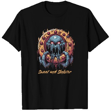 Discover Sweet & Sinister Octopus Donut T Shirts