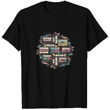 Discover 80s Retro Cassette Classic Cassette Tape for a T Shirts