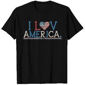 Discover I Love America T Shirts