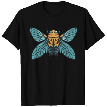 Discover Funny Cicada Retro Vintage Cicada 2024 Invasion T Shirts