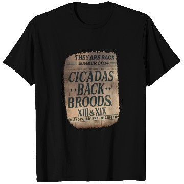 Discover cicadas Summer Invasion 2024 Bug Entomologist Gift T Shirts