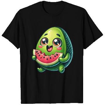Discover Avocado & Watermelon Sweet Comic T Shirts