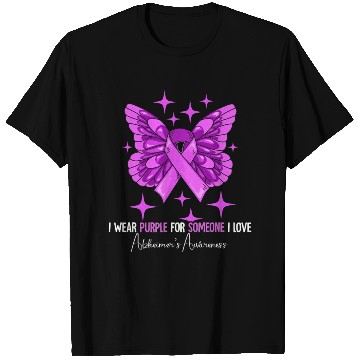 Discover I Wear Purple Alzheimer's Awareness T Shirts