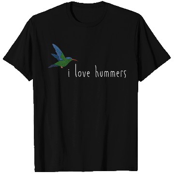 Discover I Love Hummers Awesome Hummingbird Lover T Shirts