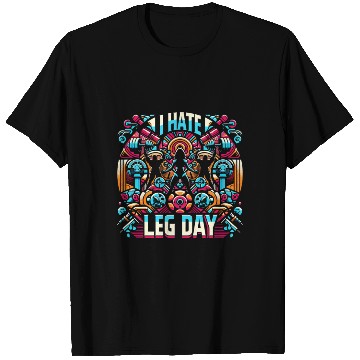 Discover I Hate Leg Day 37 T Shirts