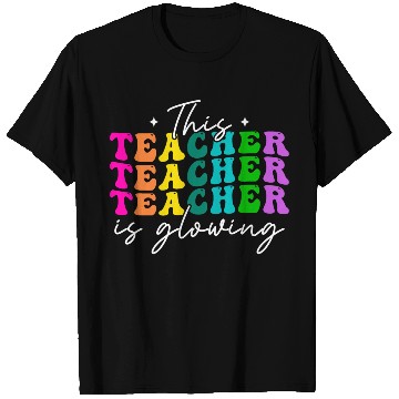 Discover This Teacher Is Glowing Hello Summer T Shirts
