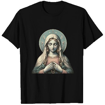 Discover Serene Madonna ic Image T Shirts