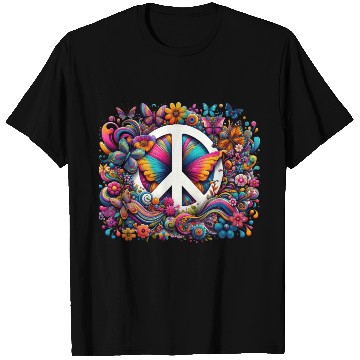 Discover Peaceful Butterflies Symphony T Shirts