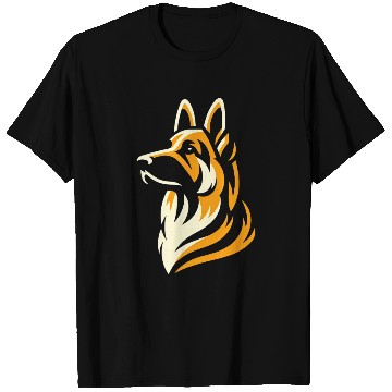 Discover German Shepherd Elegance T Shirts