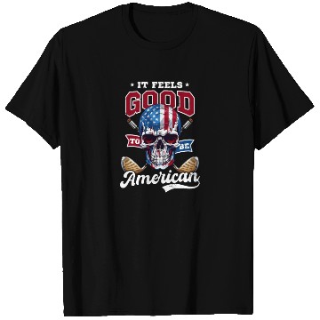 Discover 4th Of July Golf Feels Good Be American T Shirts