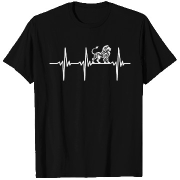 Discover Heartbeat For Proud Tattoo Lions T Shirts