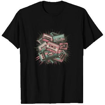Discover 80s Retro Cassette Classic Cassette Tape for a T Shirts