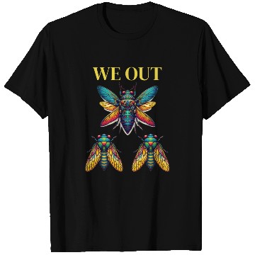 Discover Funny Cicada We Out Cute Cicada Entomology Insects T Shirts