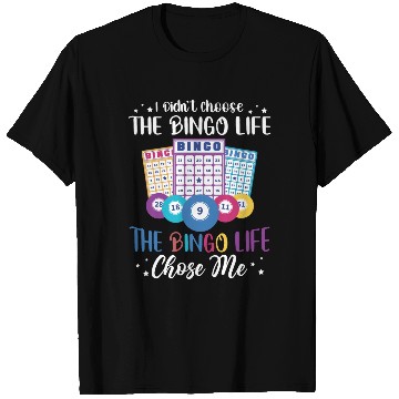 Discover Bingo Life Bingo Player T Shirts