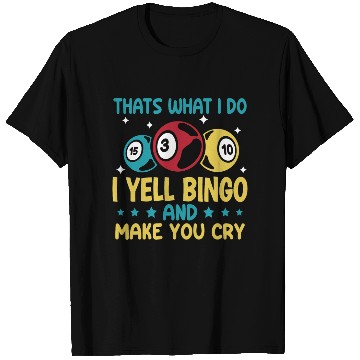 Discover Funny Bingo Player T Shirts