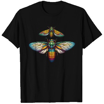 Discover Colorful Cicada Insect Great Eastern Brood Cicada T Shirts