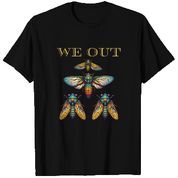 Discover Funny Cicada We Out Cute Cicada Brood Emergence T Shirts